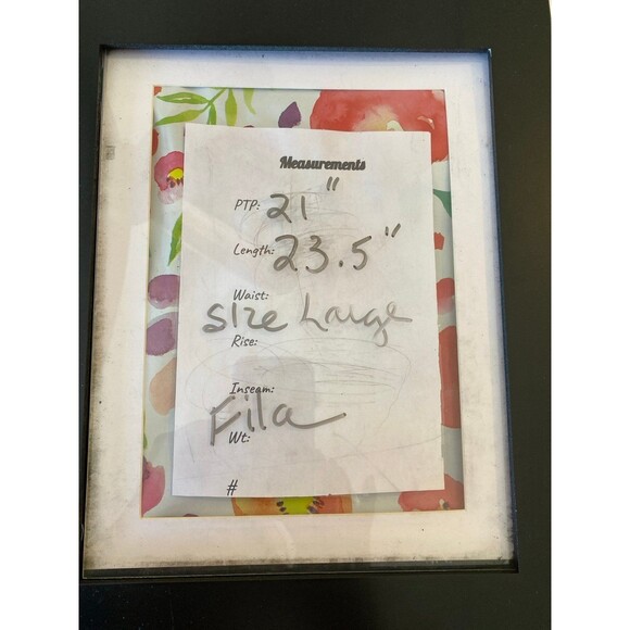 Fila Athletic Jacket Size Large Turquoise Fitted Zipper Pockets Thumb Holes - Picture 11 of 12